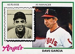 1978 Topps Baseball Cards      656     Dave Garcia MG RC